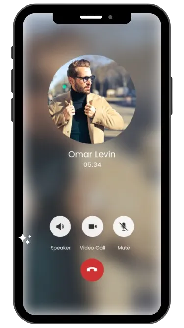 Users can perform chat, audio, and video calls